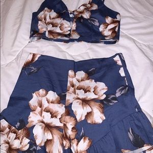 Dressy shorts / top set